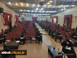 برگزاری جلسه توجیهی و آزمون پودمان دوم سری هشتم مهارت آموزان ماده 28 در پردیس شهید باهنر فارس  2