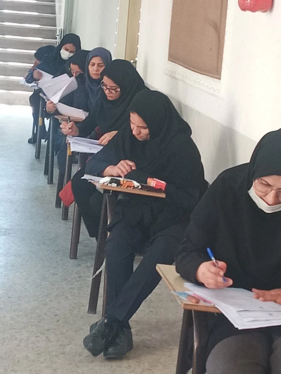 برگزاری جلسه توجیهی و آزمون پودمان دوم سری هشتم مهارت آموزان ماده 28 در پردیس شهید باهنر فارس  3