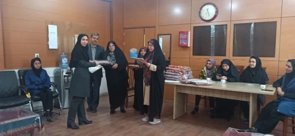 حضور دکتر زارع شیبانی به همراه  مسئولان پردیس و  مدیریت استانی در پردیس شهید باهنر 2