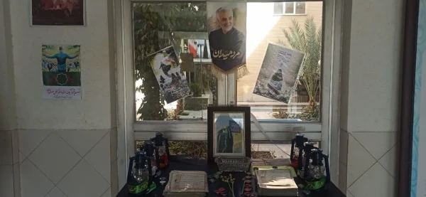 یادمان شهیده فائزه رحیمی در پردیس شهید باهنر فارس 6