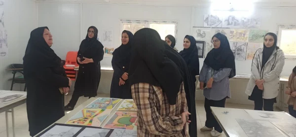 ژوژمان پایانی دانشجو معلمان رشته هنر پردیس شهید باهنر فارس 3