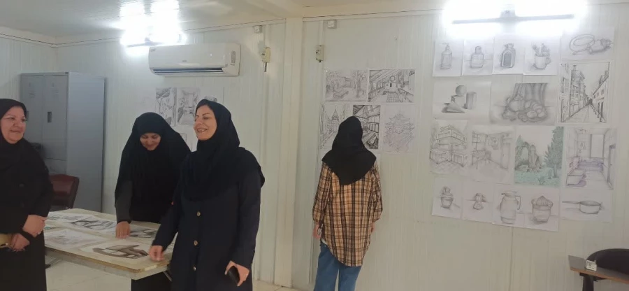 ژوژمان پایانی دانشجو معلمان رشته هنر پردیس شهید باهنر فارس 5