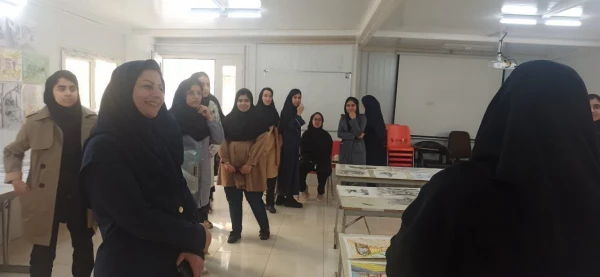 ژوژمان پایانی دانشجو معلمان رشته هنر پردیس شهید باهنر فارس 9