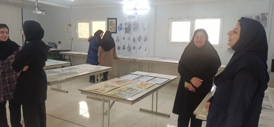 ژوژمان پایانی دانشجو معلمان رشته هنر پردیس شهید باهنر فارس 11