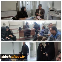 مرحله دوم پویش غربالگری بیماری فشار خون و قند خون در پردیس شهید باهنر 2