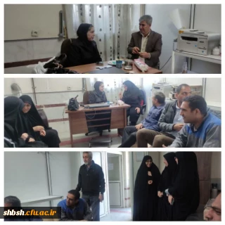 مرحله دوم پویش غربالگری بیماری فشار خون و قند خون در پردیس شهید باهنر