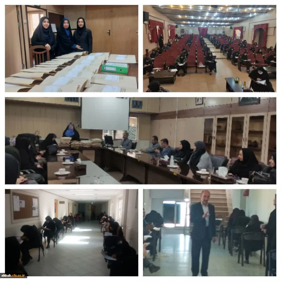 آزمون پودمان دوم سری هشتم مهارت آموزان در پردیس شهید باهنر فارس برگزار شد 2