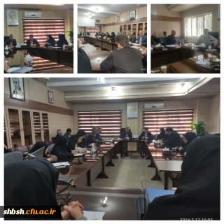 جلسه شورای اداری پردیس شهید باهنر با حضور مسئولان مدیریت استانی دانشگاه فرهنگیان فارس برگزار شد