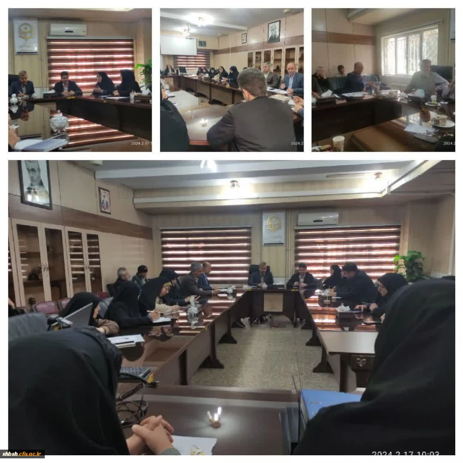 جلسه شورای اداری پردیس شهید باهنر با حضور مسئولان مدیریت استانی دانشگاه فرهنگیان فارس برگزار شد 2