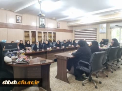 برگزاری جلسه مسئولین با نمایندگان کلاسی از کلیه رشته ها در دانشگاه فرهنگیان پردیس شهید باهنر فارس 4