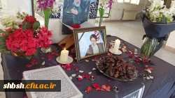 فضا سازی پردیس شهید باهنر فارس به مناسبت شهادت رئیس جمهور محترم و یاران همراهشان 2