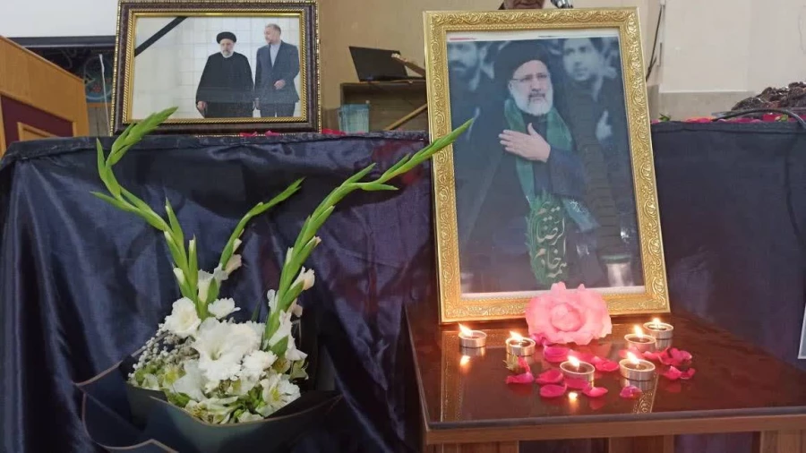 فضا سازی پردیس شهید باهنر فارس به مناسبت شهادت رئیس جمهور محترم و یاران همراهشان 5