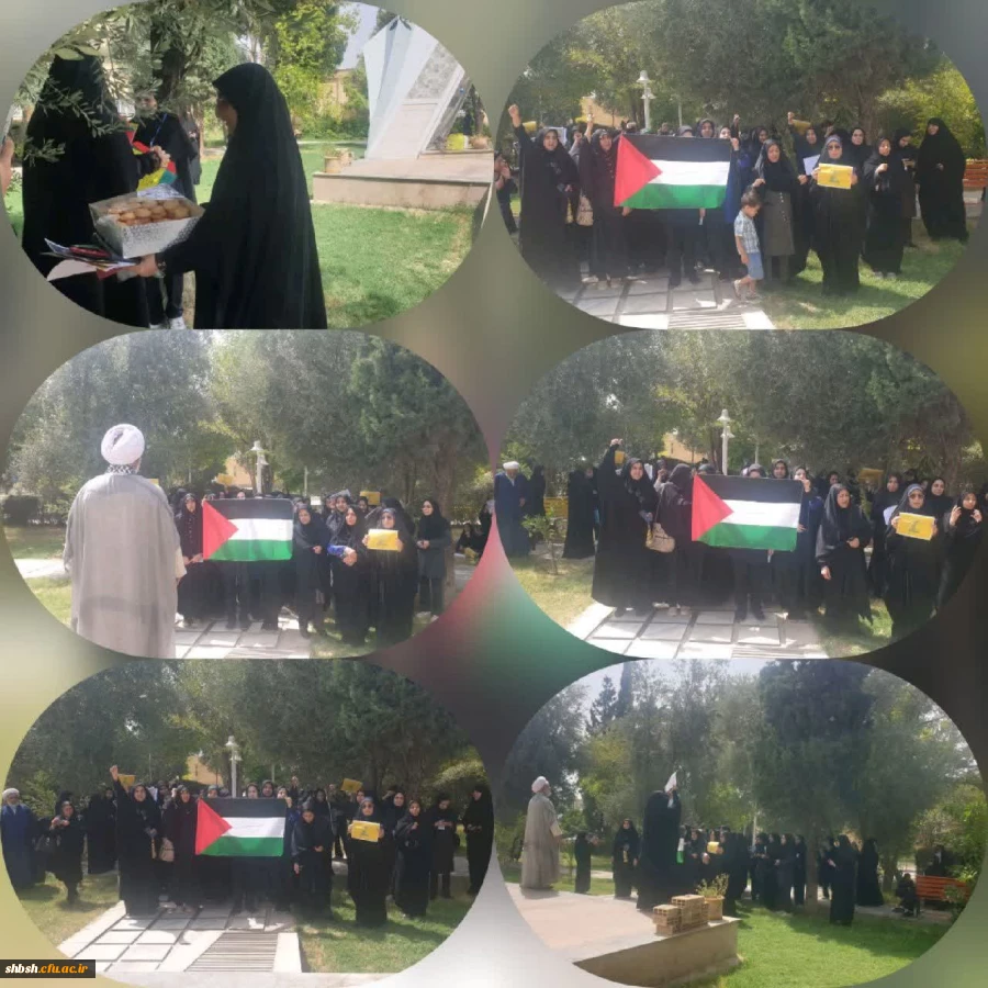 تجمع دانشجویان و کارکنان و اساتید دانشگاه فرهنگیان،پردیس شهید باهنر بمناسبت افتخارآفرینی نیروهای مسلح جمهوری اسلامی در پاسخ به انجام عملیات صادق ۲  2