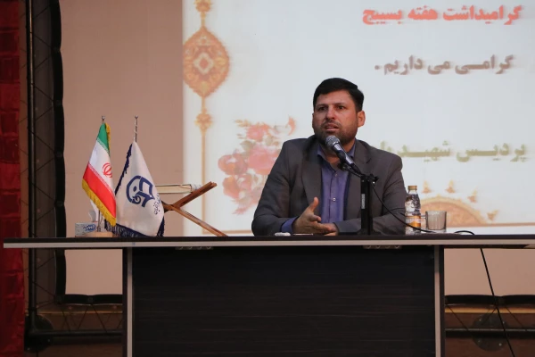 برگزاری مراسم گرامیداشت هفته بسیج با سخنرانی دکتر هادی رضایی رئیس سازمان بسیج رسانه در پردیس شهید باهنر 2