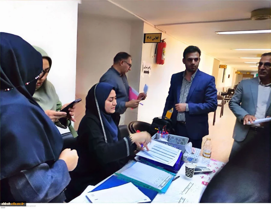 مصاحبه داوطلبین مامور آموزشی به دانشگاه فرهنگیان 2